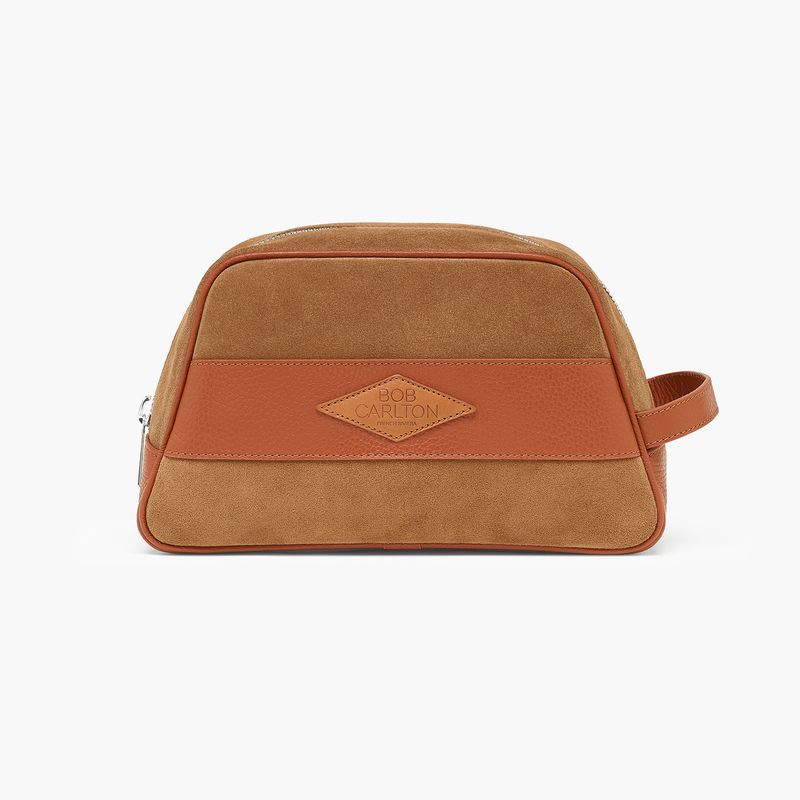 Toalettveske Semsket  beige